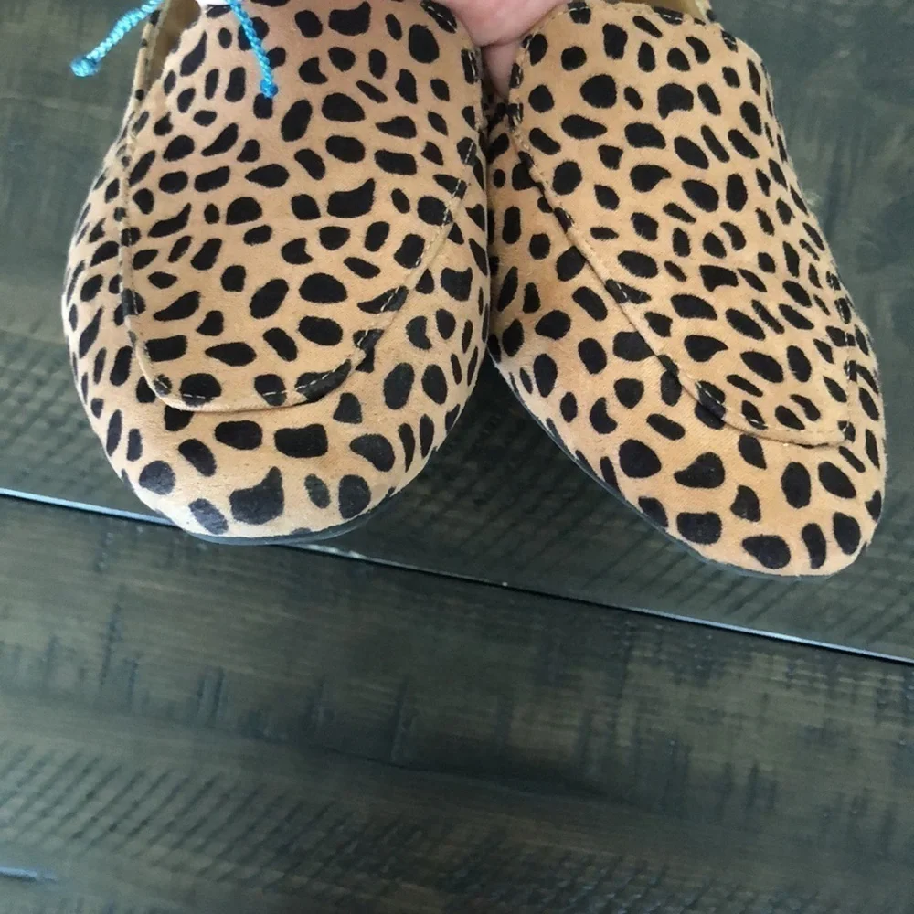SHELN Cheetah Printed Loafers